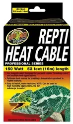 Zoo Med Repti Heat Cable 150 watt (52') - Reptile