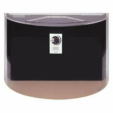 Clear-for-Life 125-Gallon 48"Lx24"Wx30"H Half Cylinder Acrylic Fish Tank