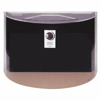 Clear-for-Life 100-Gallon 48"Lx24"Wx24"H Half Cylinder Uniquarium