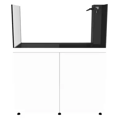 Pro Clear Prostar Rimless 150 Gallon Peninsula Setup White - Fish Tanks