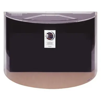 Clear-for-Life 100-Gallon 48"Lx24"Wx24"H Half Cylinder Acrylic Fish Tank