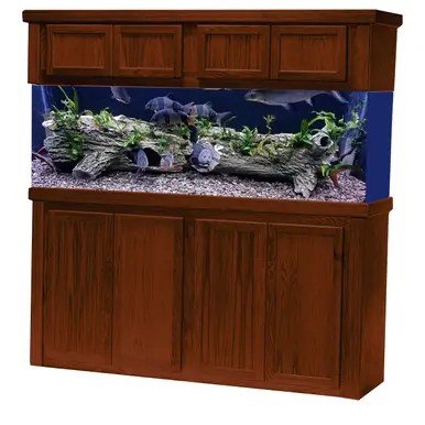 R&J 72"Lx24"W Oak Xtreme Rectangular Aquarium Stand - Stands & Canopies
