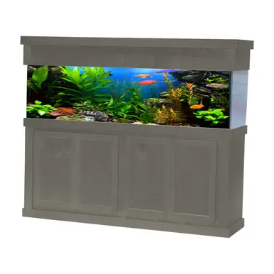 R&J 72"Lx24"W Modern Birch Rectangular Aquarium Stand - Stands & Canopies
