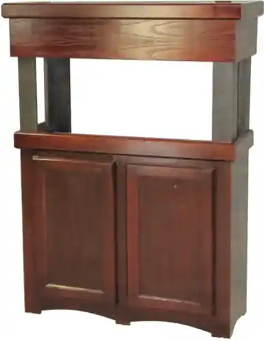 Aqua Wood Maple Santa Fe Series 60"L x 18"W x 32"H Stand - Stands & Canopies