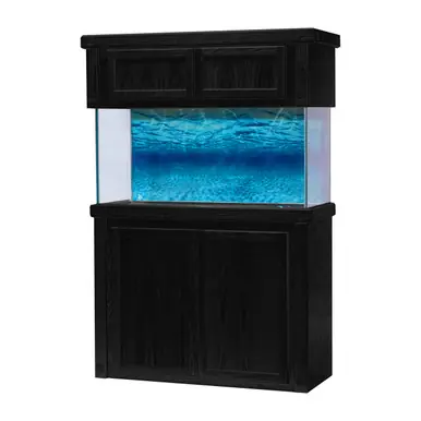 R&J 48"Lx18"W Oak Empire Rectangular Aquarium Stand - Stands & Canopies