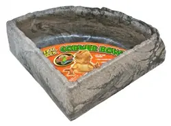 Zoo Med Repti Rock Corner Water Dish Large - Reptile