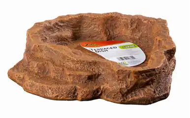 Zilla Terraced Dish Large - Reptile