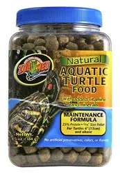 ZooMed Natural Aquatic Turtle Food Maintenance Formula 45oz - Reptile
