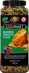 ZooMed Gourmet Bearded Dragon Food 15oz - Reptile