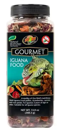 ZooMed Gourmet Iguana Food 13oz - Reptile