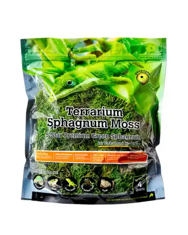 Galapagos Sphagnum Moss Green 4qt - Fish Tanks