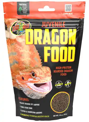ZooMed Dragon Food Juvenile 10oz - Reptile