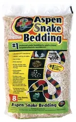 ZooMed Aspen Snake Bedding 8qt - Reptile