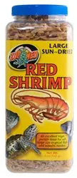 ZooMed Jumbo Red Shrimp (Sun Dried) 5oz - Aquarium Supplies