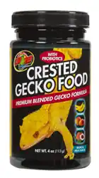 ZooMed Crested Gecko Food Tropical Fruit 4oz - Reptile