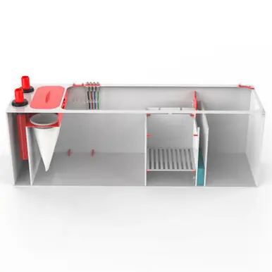 Pro Clear Red Flex 4-1 Model 600