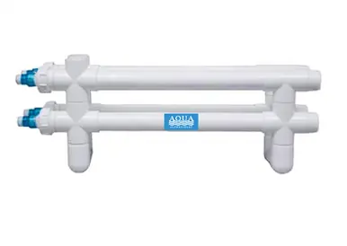 AquaUltraviolet Classic 160 Watt Unit 2" White w/ NEMA Transformer - Aquarium Equipment