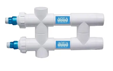 AquaUltraviolet 114 Watt Classic Unit 2" White - Aquarium Equipment