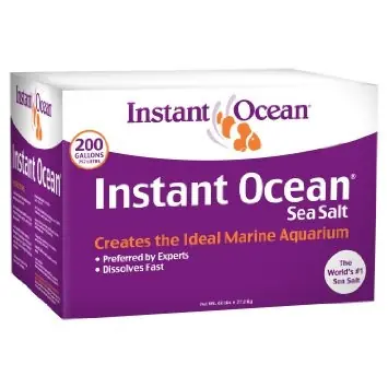Instant Ocean 200-Gallon Salt Box (4 50g bags)
