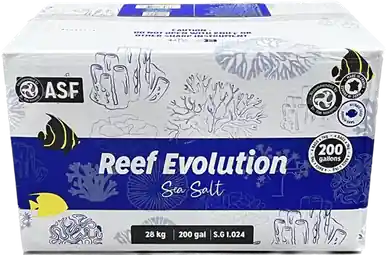 ASF Reef Evolution Sea Salt 200 gal Mix Box - 4 Bag