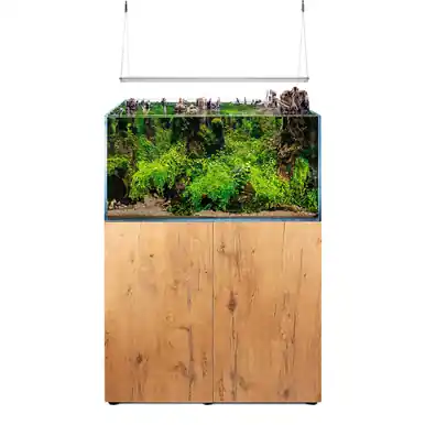 AquaEl Ultrascape 90 with Ultra Slim Forest (Tank, Light, Cabinet) - Fish Tanks