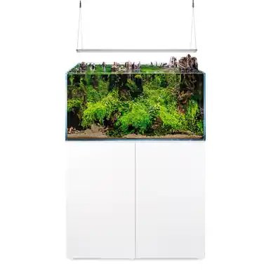 AquaEl Ultrascape 90 with Ultra Slim Snow (Tank, Light, Cabinet) - Fish Tanks