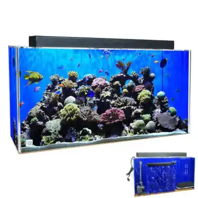 Clear-for-Life 75G 48"Lx18"Wx20"H Rectangle Uniquarium