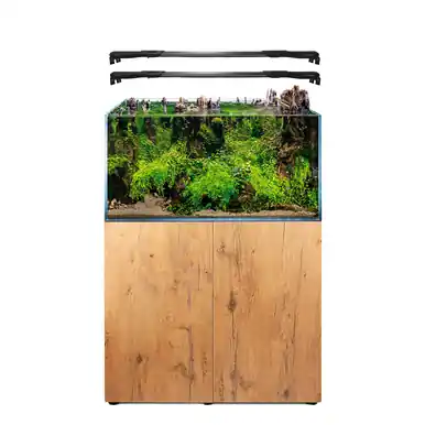 AquaEl Ultrascape 90 with Leddy Slim Forest (Tank, Light, Cabinet) - Fish Tanks
