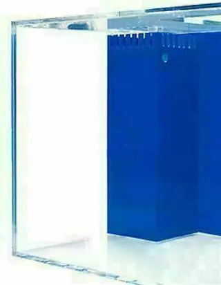 SeaClear 125-Gallon 60"Lx18"Wx24"H Corner Overflow Aquarium