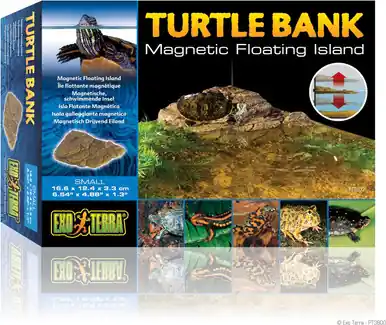 Exo Terra Turtle Bank Magnetic Floating Island Small - Reptile