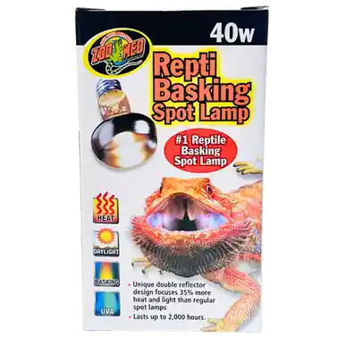 Zoo Med Repti Basking Spot Lamp 40 Watt - Fish Tanks