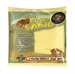 ZooMed Hermit Crab Sand Yellow 2 lbs - Fish Tanks