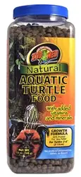 ZooMed Natural Aquatic Turtle Food Growth Formula 13 oz - Reptile