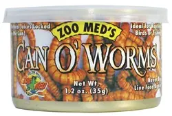 ZooMed Can O' Worms (300 worms/can) - Reptile