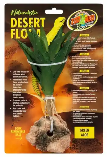 ZooMed Desert Flora Green Aloe - Reptile