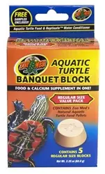 ZooMed Aquatic Turtle Banquet Block (x5 Value Pack) - Reptile