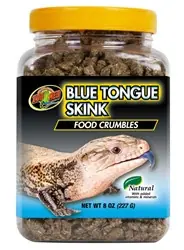ZooMed Blue Tongue Skink Food Crumbles 8oz - Reptile