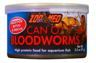 ZooMed Can O’ Bloodworms - Aquarium Supplies