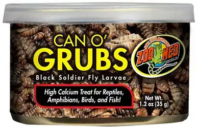 ZooMed Can O' Grubs 1.2oz - Aquarium Supplies