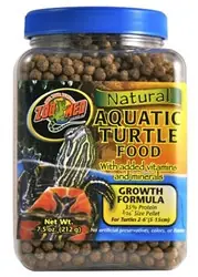 ZooMed Natural Aquatic Turtle Food Growth Formula 7.5oz - Reptile
