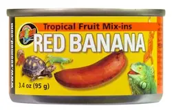 Zoo Med Tropical Fruit "Mix-ins" Red Banana