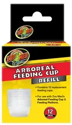 ZooMed Arboreal Feeding Cup Refill 12pk - Reptile