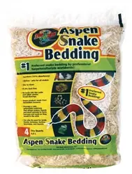 ZooMed Aspen Snake Bedding 4qt - Reptile