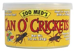 ZooMed Can O' Crickets (60 crickets/can) - Reptile