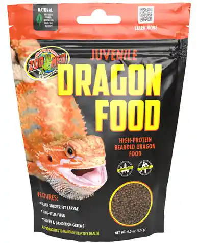 ZooMed Dragon Food Juvenile 4.5oz - Reptile