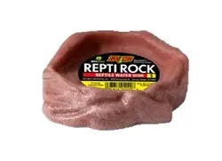 Zoo Med Repti Rock Water Dish (4.5" x 4" x 1") Extra Small - Reptile