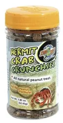 ZooMed Hermit Crab Peanut Crunchies 1.85oz - Reptile