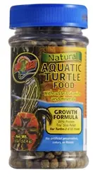 ZooMed Natural Aquatic Turtle Food Growth Formula 1.5oz - Reptile