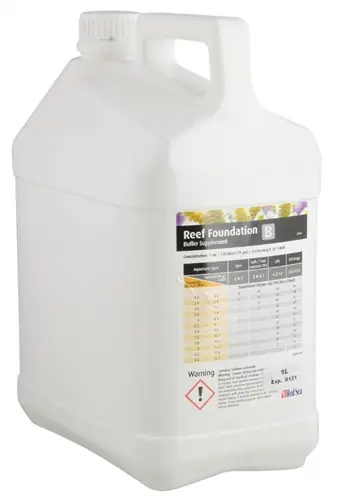 Red Sea Reef Foundation B (Alk) 5L - Aquarium Supplies