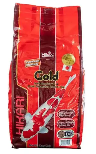 Hikari Koi Gold Diet Large Pellet 11 lbs - Aquarium Supplies